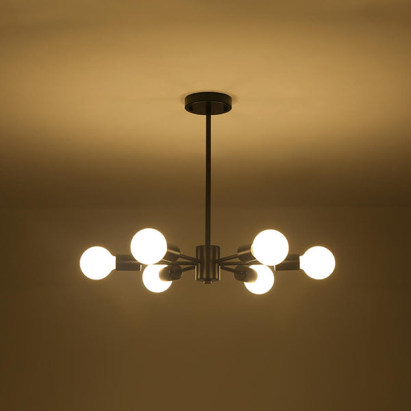 Minimalist 6 - Light Sputnik Chandelier - Yiilighting