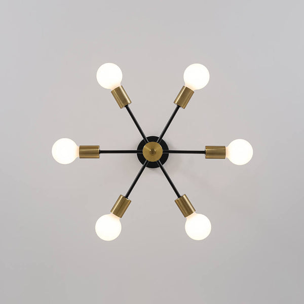 Minimalist 6 - Light Sputnik Chandelier - Yiilighting