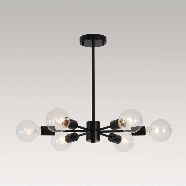 Minimalist 6 - Light Sputnik Chandelier - Yiilighting