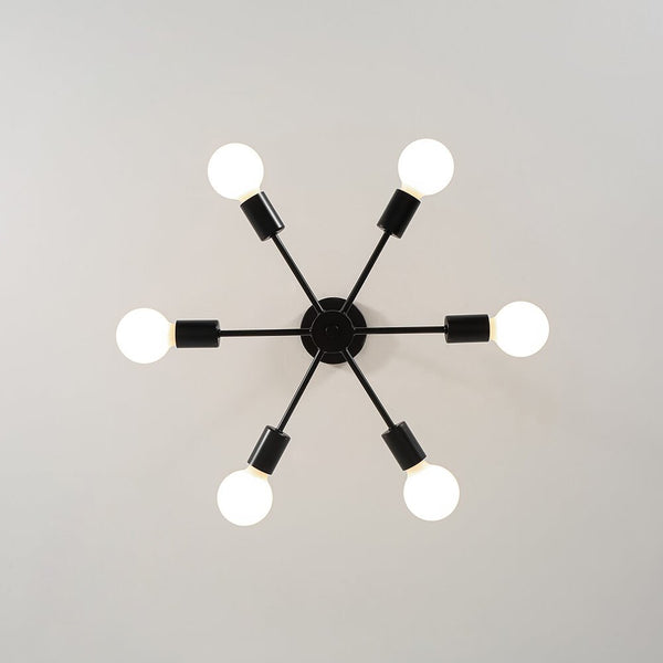 Minimalist 6 - Light Sputnik Chandelier - Yiilighting