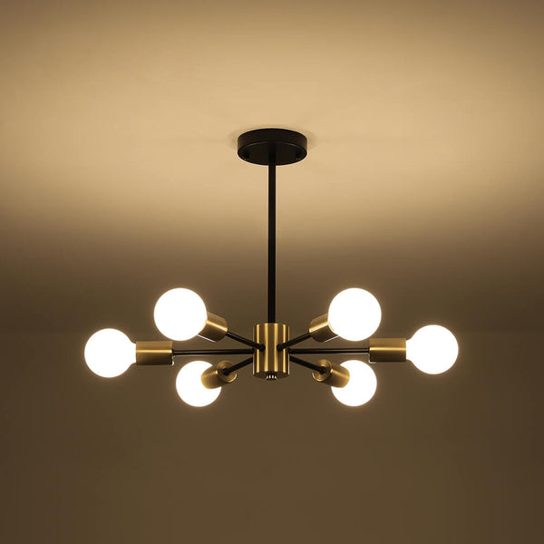 Minimalist 6 - Light Sputnik Chandelier - Yiilighting