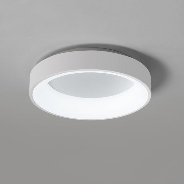 Minimalist LED Flush Mount Hollowed Large Metal Ceiling Light - Yiilighting