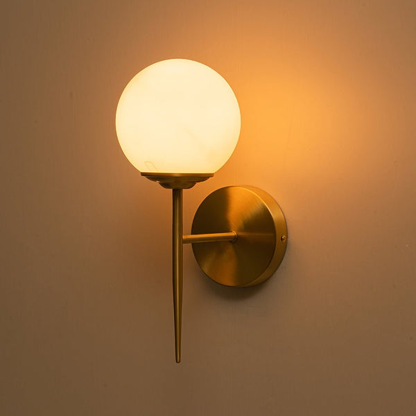 Minimalist Modern 1 - Light Glass Globe Wall Lights - Yiilighting