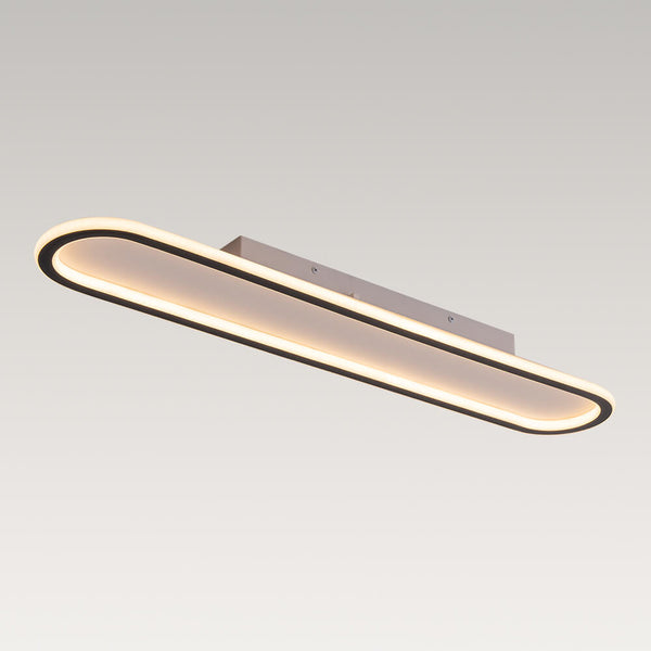 Minimalist Oval LED Flush Mount Ceiling Light Wall Light - Yiilighting