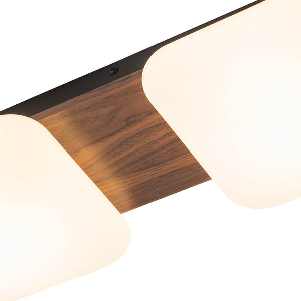 Minimalist Wood Style 3 - Light Linear Dimmable LED Ceiling Light - Yiilighting