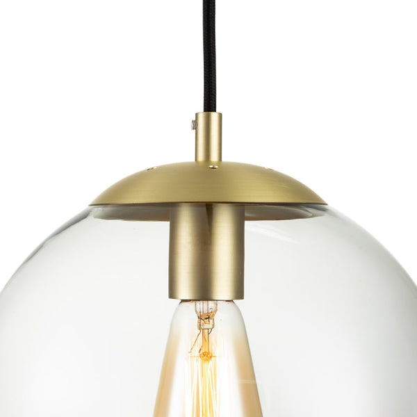 Modern 1 - Light Glass Pendant Lighting Single Light - Yiilighting