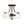Modern 2-Light Water Rippled Glass Drum Semi-Flush Mount Ceiling Light - Yiilighting