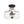 Modern 2-Light Water Rippled Glass Drum Semi-Flush Mount Ceiling Light - Yiilighting