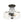Modern 2-Light Water Rippled Glass Drum Semi-Flush Mount Ceiling Light - Yiilighting