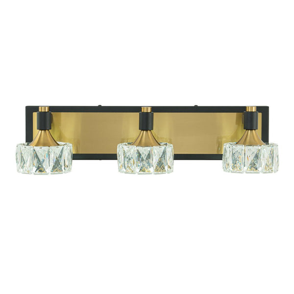 Modern 3 - Light Crystal LED Wall Sconce - Yiilighting