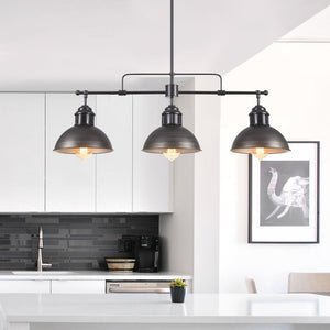 Modern 3 - Light Linear Pendant Lighting - Yiilighting