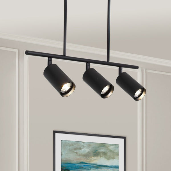 Modern 3/5 - Light Track Lighting linear Island Chandelier - Yiilighting