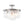 Modern 5 - Light Ice - Patterned Rectangular Glass Round Convertible Design Chandelier - Yiilighting