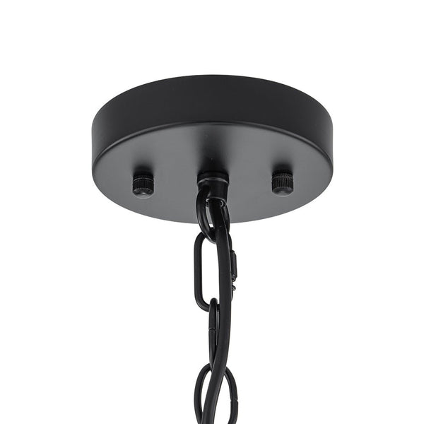 Modern 5 - Light Ice - Patterned Rectangular Glass Round Convertible Design Chandelier - Yiilighting