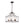 Modern 6-Light Glass Drum Lantern Pendant - Yiilighting