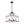 Modern 6-Light Glass Drum Lantern Pendant - Yiilighting