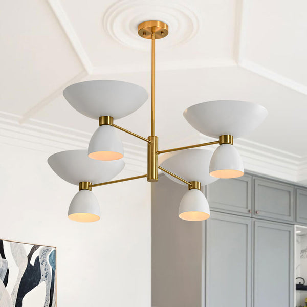 Modern 8 - Light Sputnik Chandelier - Yiilighting