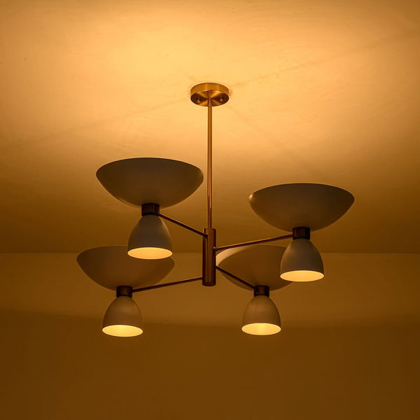 Modern 8 - Light Sputnik Chandelier - Yiilighting