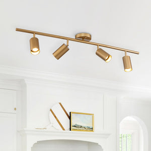 Modern Adjustable 4 - Light Flush Mount Ceiling Light - Yiilighting