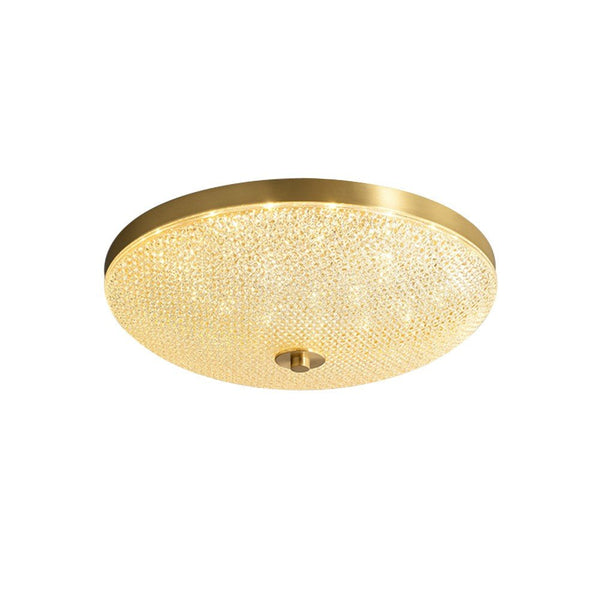 Modern Brushed Metal Acrylic LED Ceiling Light - Yiilighting