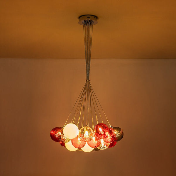 Modern Bubble Cluster Globes Pendant Lighting - Yiilighting