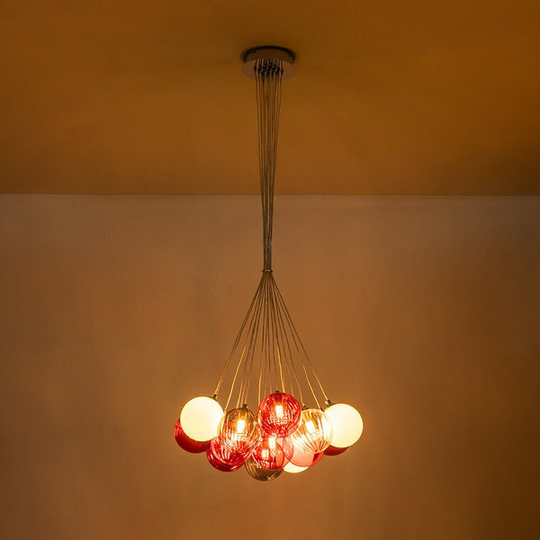 Modern Bubble Cluster Globes Pendant Lighting - Yiilighting