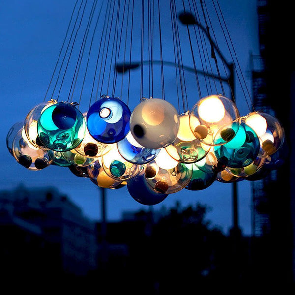 Modern Bubble Cluster Globes Pendant Lighting - Yiilighting