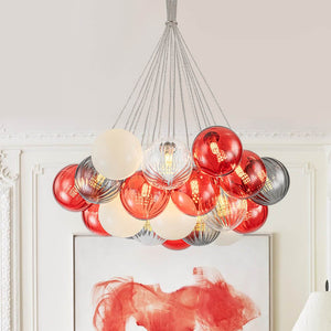 Modern Bubble Cluster Globes Pendant Lighting - Yiilighting