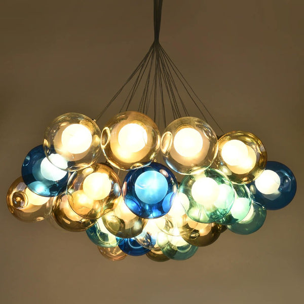 Modern Bubble Cluster Globes Pendant Lighting - Yiilighting