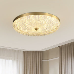 Modern Circle Round LED Flush Mount Ceiling Light - Yiilighting