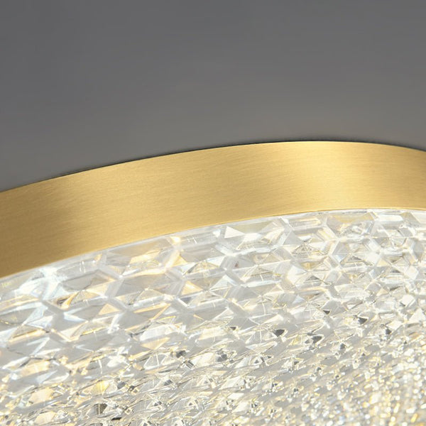 Modern Circle Round LED Flush Mount Ceiling Light - Yiilighting