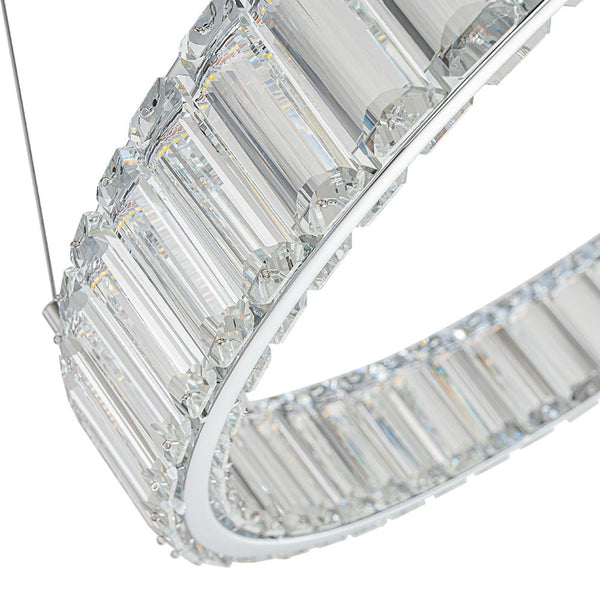 Modern Circular Round Dimmable LED Chandelier - Yiilighting