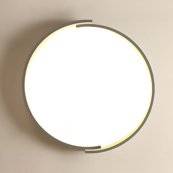 Modern Circular Round LED Flush Mount Ceiling Light - Yiilighting