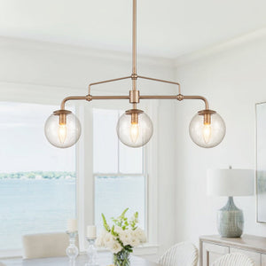 Modern Contemporary 3 Light Linear Pendant Lighting - Yiilighting