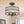 Modern Crystal Glass Semi Flush Drum Ceiling Light - Yiilighting