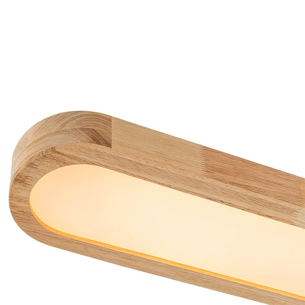 Modern Dimmable Long Oval LED Ceiling Light - Yiilighting