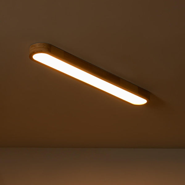 Modern Dimmable Long Oval LED Ceiling Light - Yiilighting