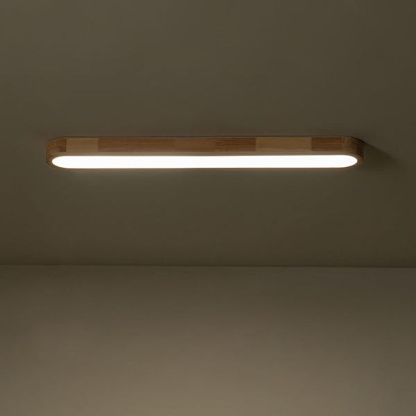 Modern Dimmable Long Oval LED Ceiling Light - Yiilighting