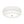 Modern Double Layer Concentric Linen Fabric Round Semi Flush Mount - Yiilighting