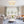 Modern Double Layer Concentric Linen Fabric Round Semi Flush Mount - Yiilighting