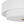Modern Double Layer Concentric Linen Fabric Round Semi Flush Mount - Yiilighting