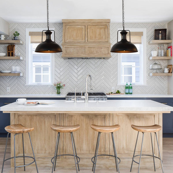 Modern Farmhouse Dome Pendant Lighting - Yiilighting