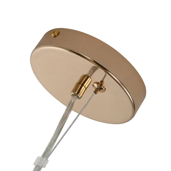 Modern Glam 15 - Light Starburst Dandelion Crystal Glass Linear Chandelier - Yiilighting