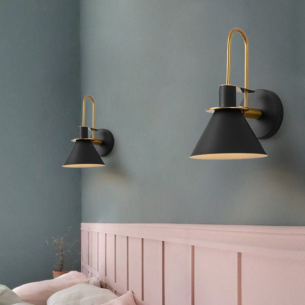 Modern Industrial 1 Light Cone Wall Sconce - Yiilighting