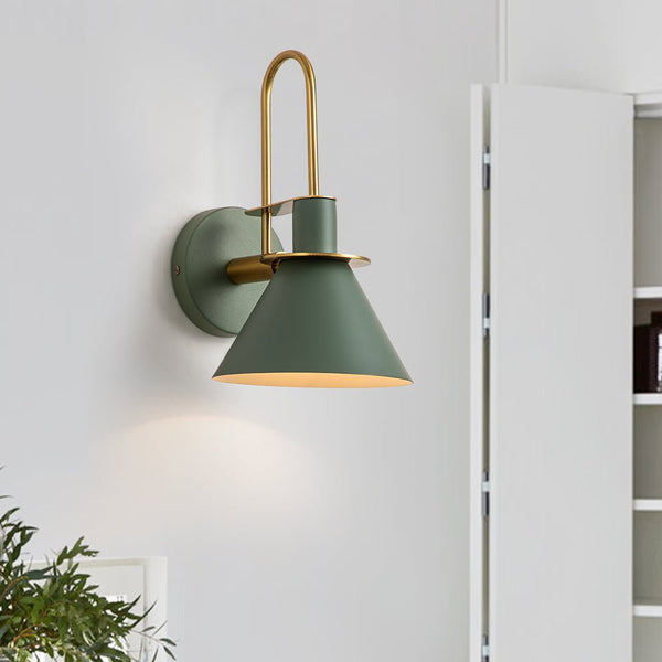 Modern Industrial 1 Light Cone Wall Sconce - Yiilighting