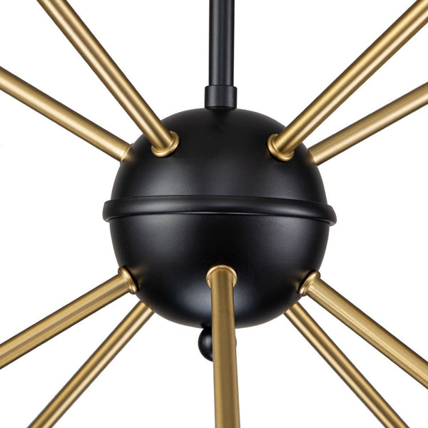 Modern Mid - Century Dimmable 10 - Light Sputnik Sphere Chandelier - Yiilighting