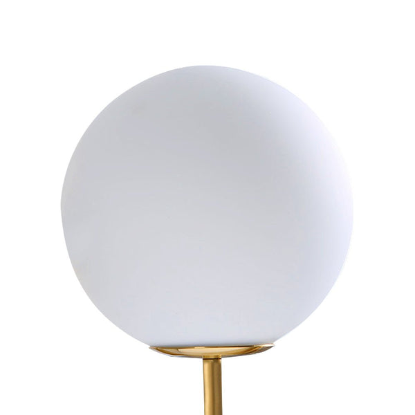 Modern Milky Glass Opal Globe Wall Sconce - Yiilighting