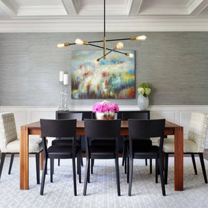 Modern Minimalism 6 - Light 3 - Tiered Sputnik Metal Chandelier - Yiilighting