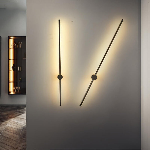 Modern Minimalist Long Strip LED Wall Sconce - Yiilighting