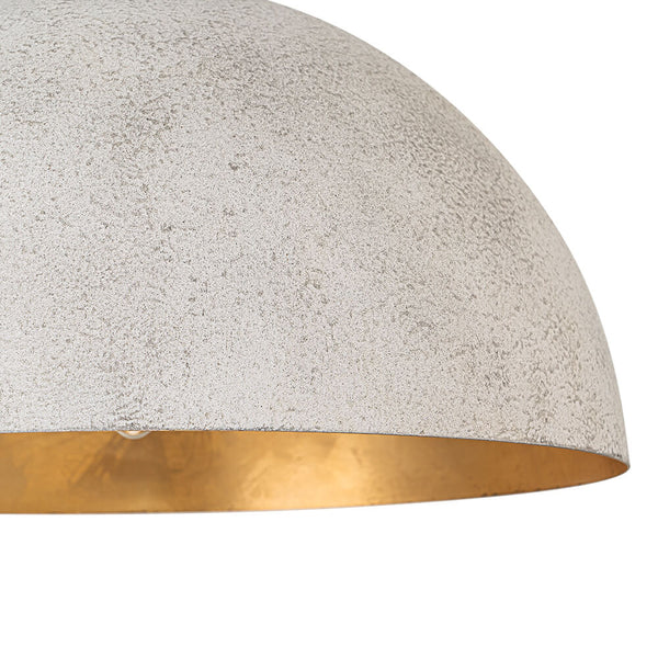 Modern One Light Oversized Dome Pendant Light - Yiilighting